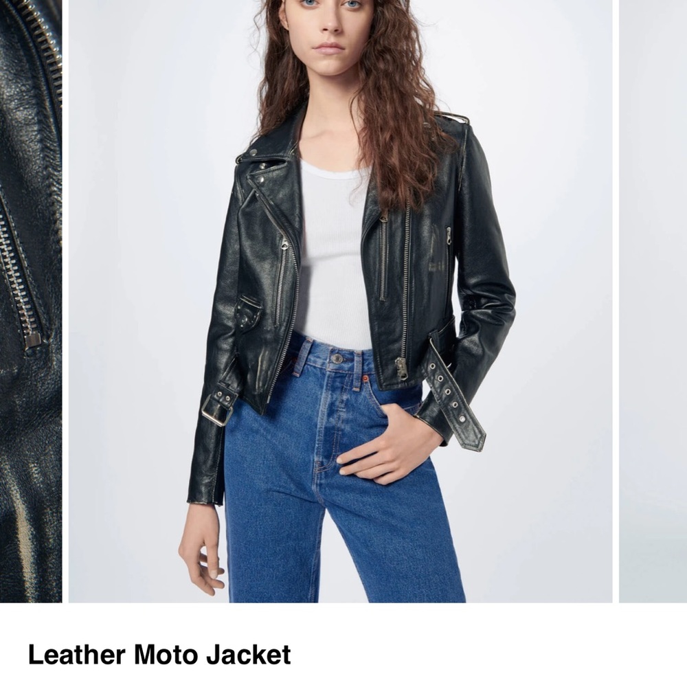 ISO Re/done 80’s leather Moto jacket